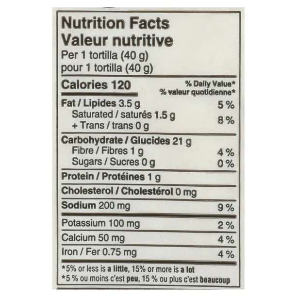 La Tortilla Factory Cauliflower Wraps 200gm