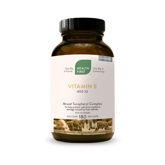 Health First Vitamin E 400 IU 180 gelcaps