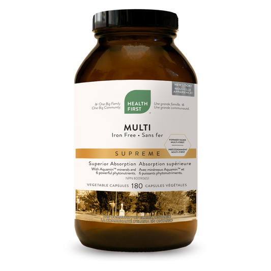 Health First Multi Iron Free Supreme 180 veg capsules