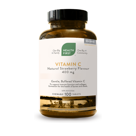 Health First Vitamin C Chewable Strawberry 100 chewable tablets