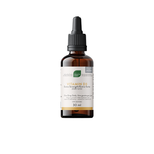 Health First Vitamin D3 Extra Strength 2500 IU 30ml