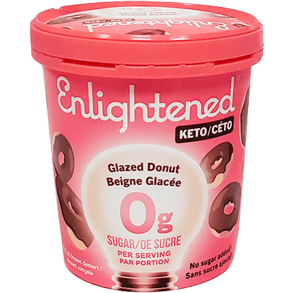 Enlightened Keto Glazed Donut Ice Cream 473ml