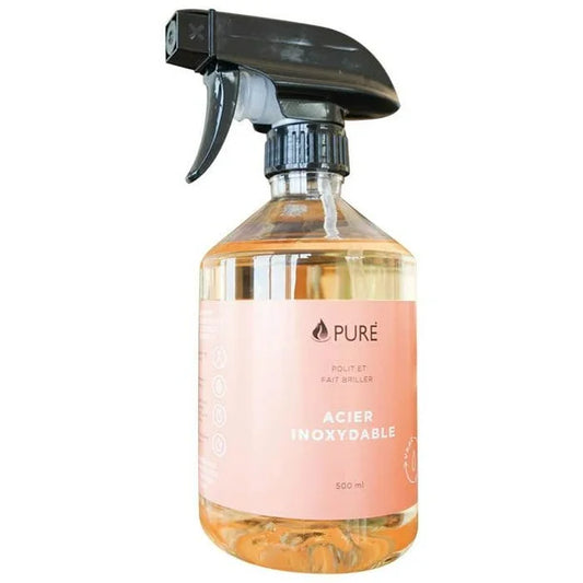 Pure Bio Stainless Steel Cleaner and polish 500ml