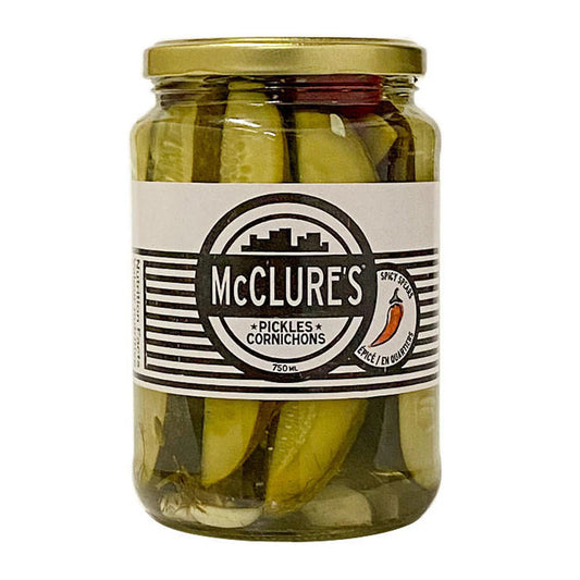 McClure's Spicy Spear Pickles 750ml