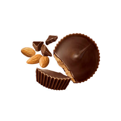 Chocxo Organic Dark Chocolate Almond Butter Cups 98gm