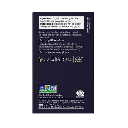 Four O' Clock Organic Jasmine Green Tea 16 ct.