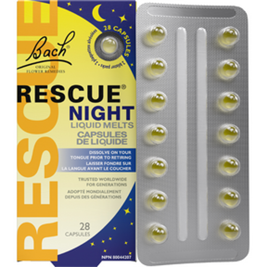 Bach Rescue Remedy Night Liquid Melts 28cap