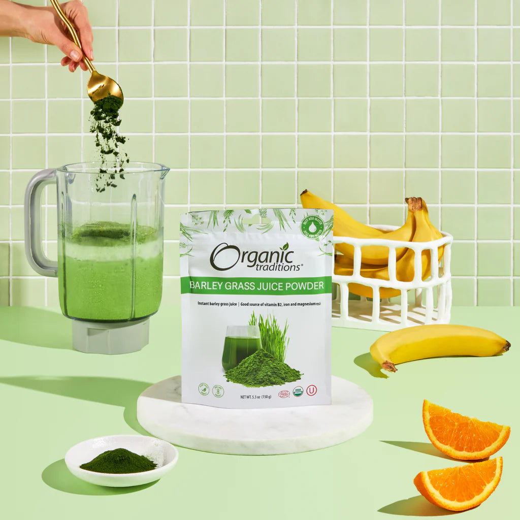 Organic Traditions Barley Grass S Juice Powder 150g