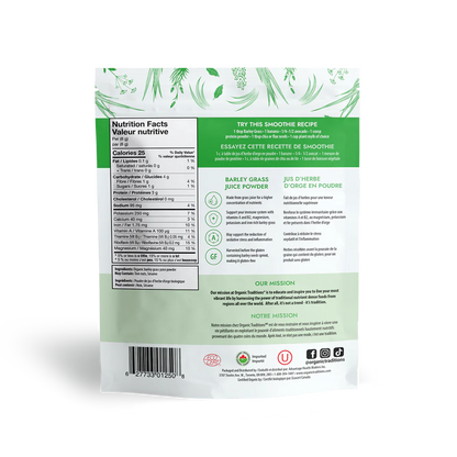 Organic Traditions Barley Grass S Juice Powder 150g