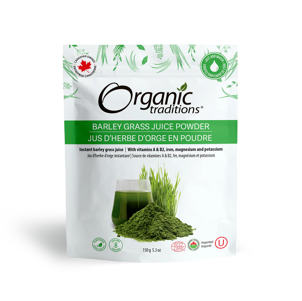 Organic Traditions Barley Grass S Juice Powder 150g