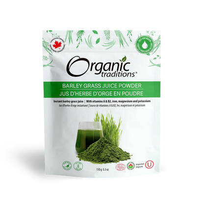 Organic Traditions Barley Grass S Juice Powder 150g