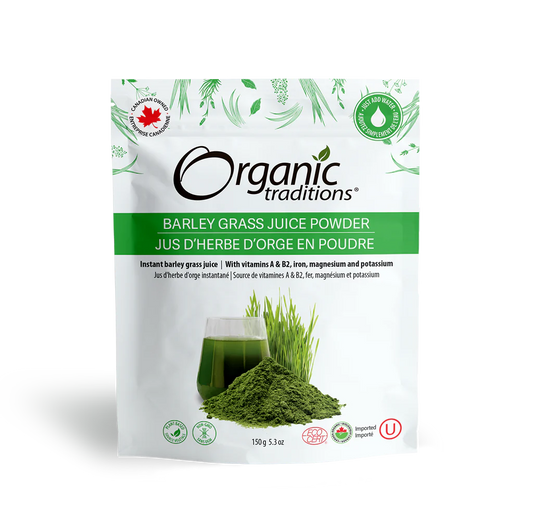 Organic Traditions Barley Grass S Juice Powder 150g