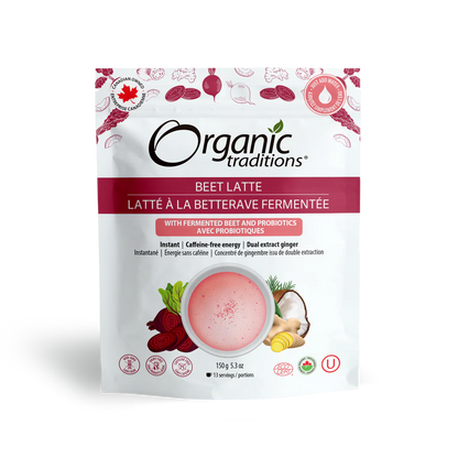 Organic Traditions Latte Beet with Probiotics 150gm