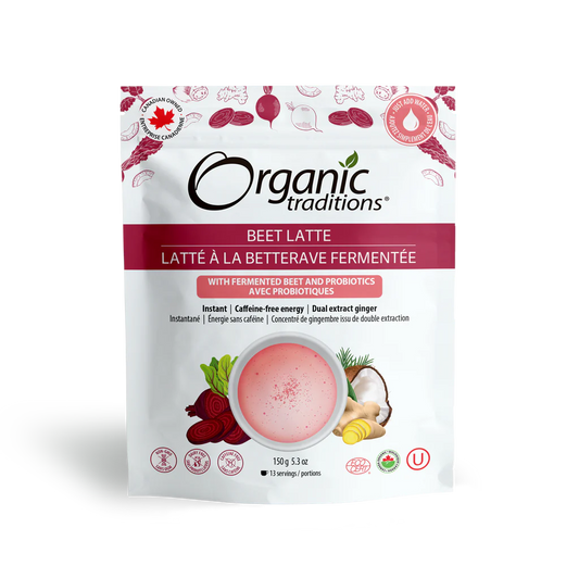 Organic Traditions Latte Beet with Probiotics 150gm