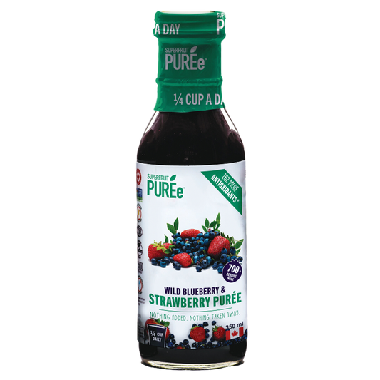 Superfruit Wild Blueberry and Strawberry Puree 350ml