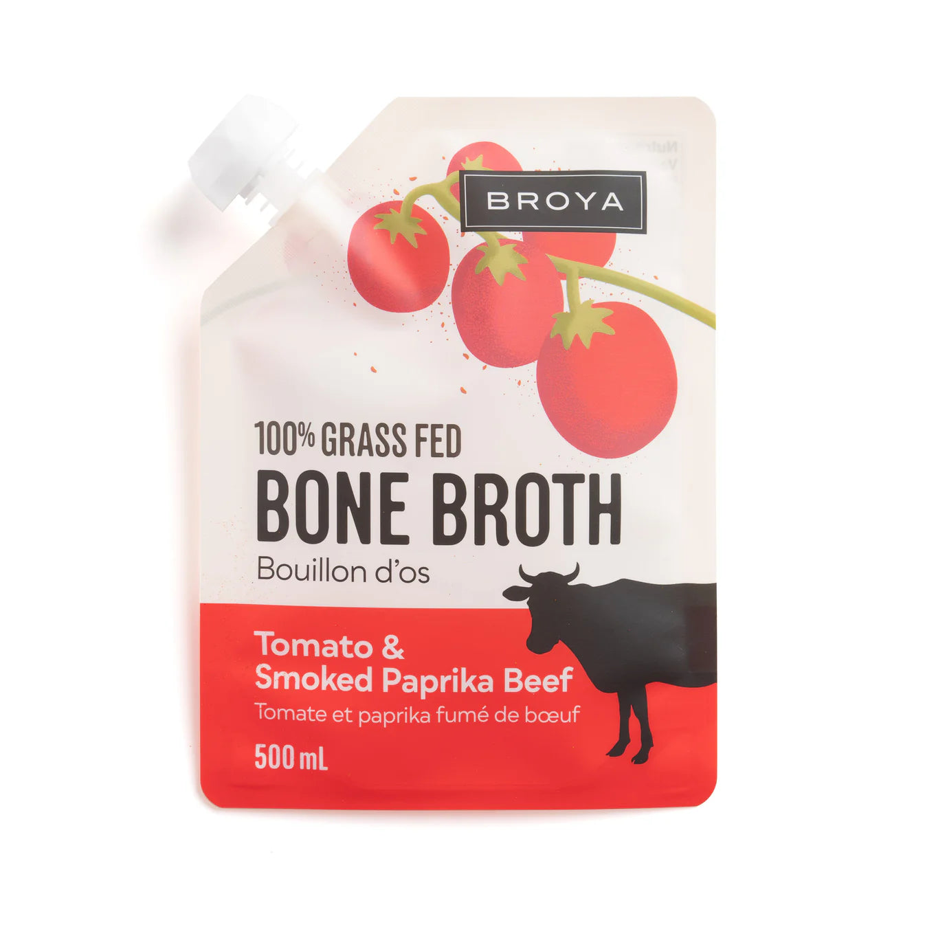 Broya Tomato and Smoked Paprika Beef Bone Broth 500ml