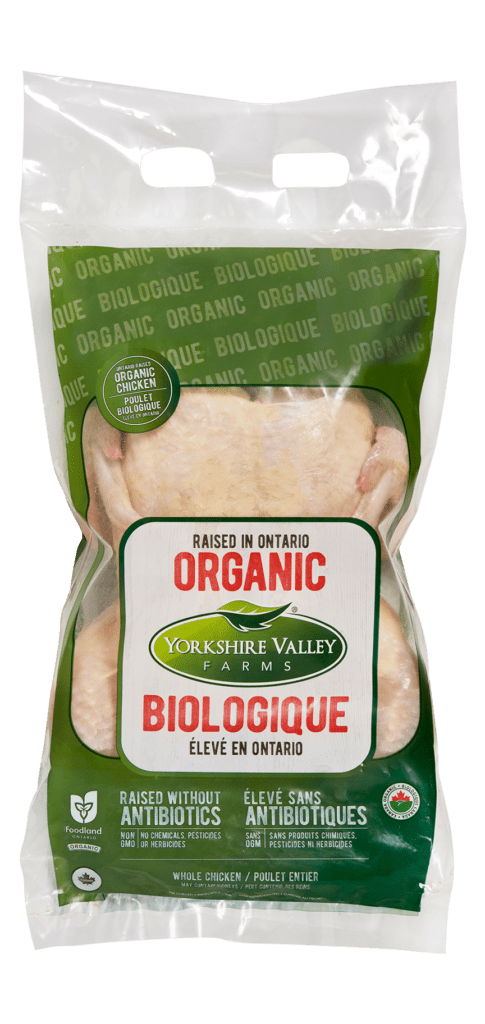 Yorkshire Valley Farms Organic Grade A Whole Chicken Fryer /lb