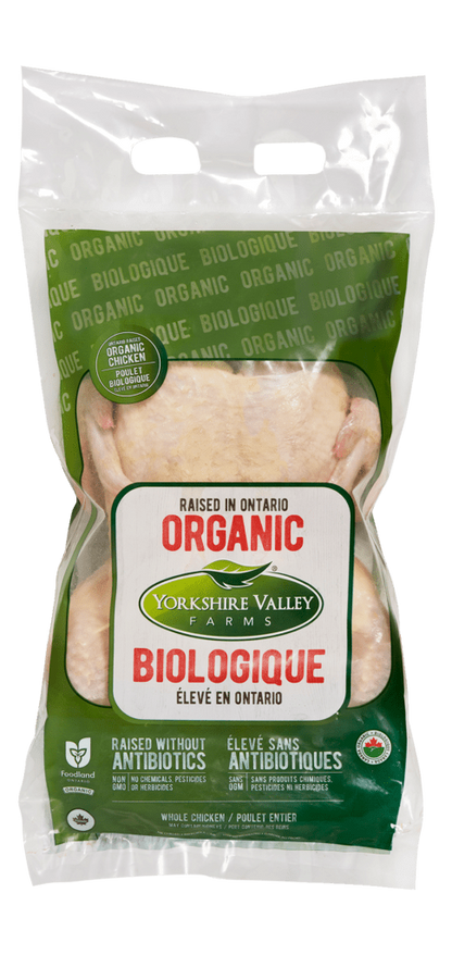 Yorkshire Valley Farms Organic Grade A Whole Chicken Fryer /lb