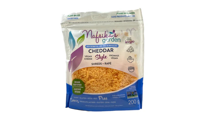 Nafsika's Garden Cheddar Style Shreds