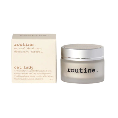 Routine Vegan Deo Jar 58gm -- Cat Lady