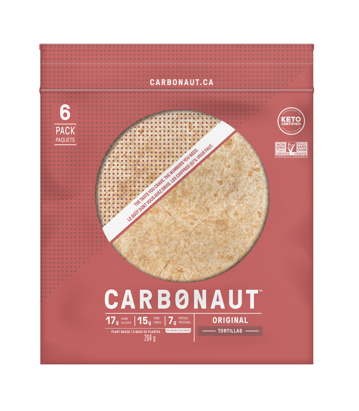 Carbonaut Low Carb Original Tortilla 264gm