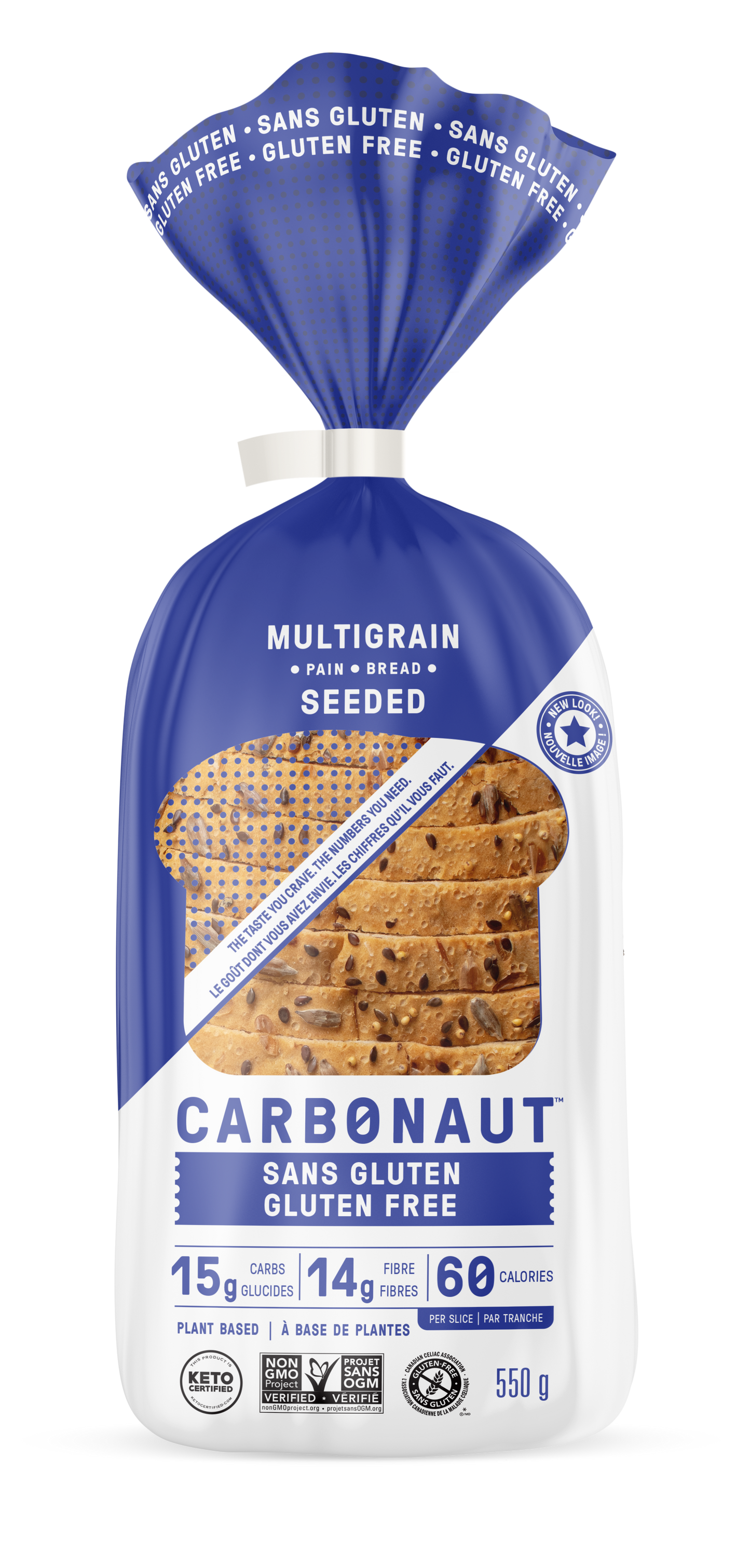 Carbonaut GF Seeded Bread