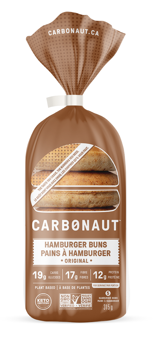 Carbonaut Hamburger Buns 5ct