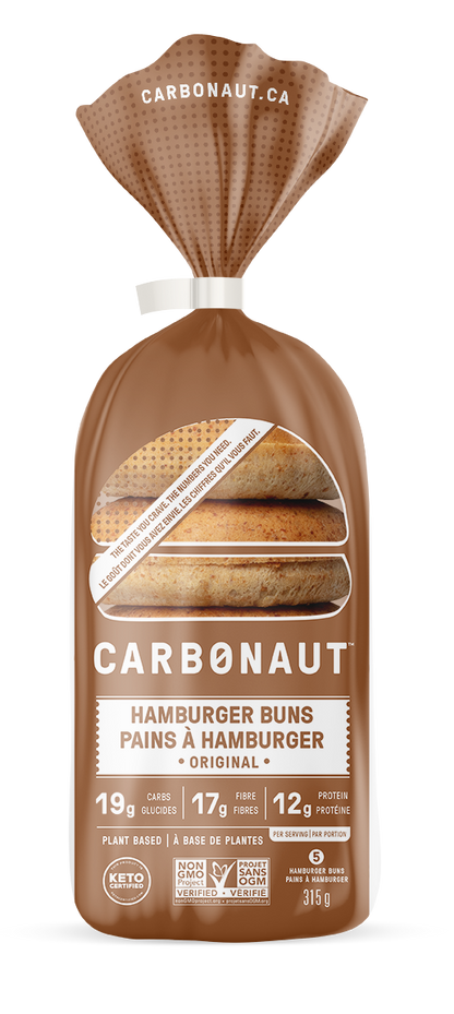 Carbonaut Hamburger Buns 5ct