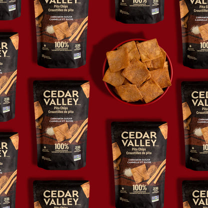Cedar Valley Selections Cinnamon Sugar Pita Chips 180gm