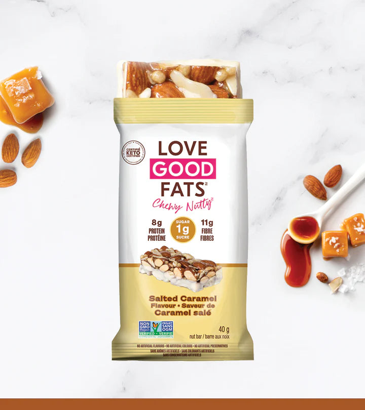 Love Good Fats Salted Caramel Bar 40gm