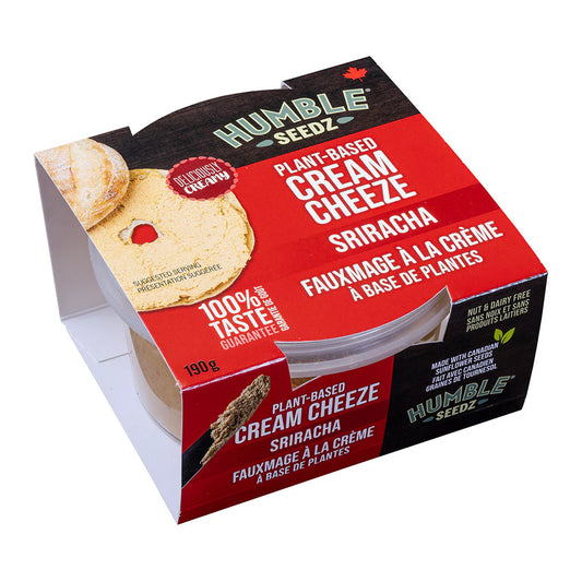 Humble Seedz Vegan Cream Cheese Sriracha 225gm
