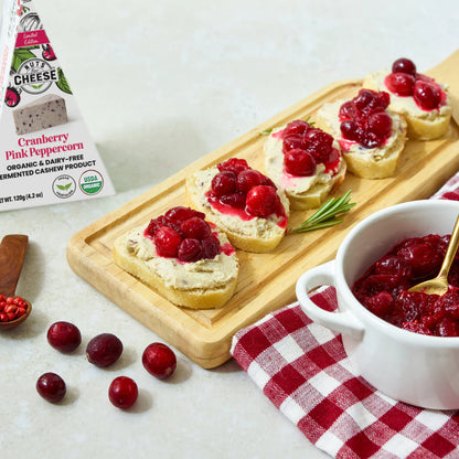 Nuts for Cheese Cranberry Pink Peppercorn 120g