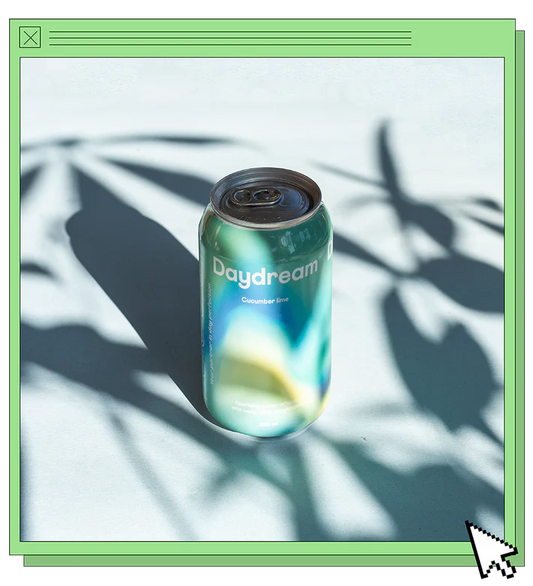 Day Dream Cucumber Lime Sparkling Water 355ml