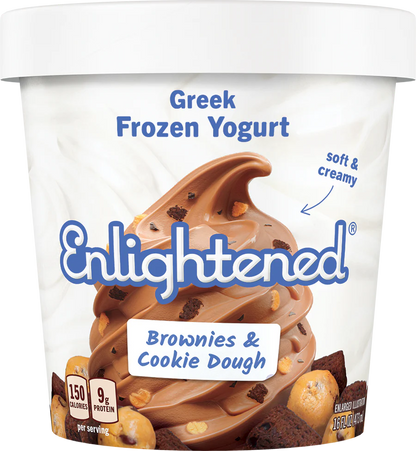 Enlightened Brownies and Cookie Dough Ice Cream 473ml