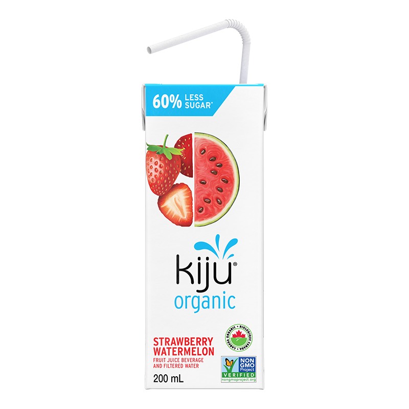 Kiju Organic Strawberry Watermelon Juice 4ct (4x200ml)