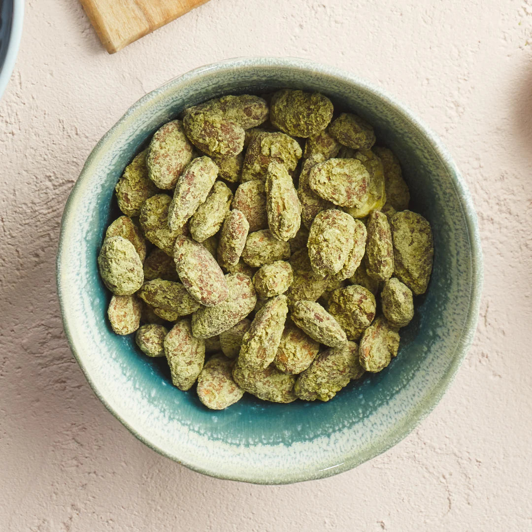 Elan Organic Matcha Almonds 160gm