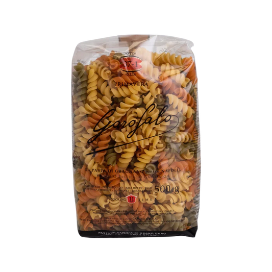 Garofalo Organic Tricolor Fusilli 500gm