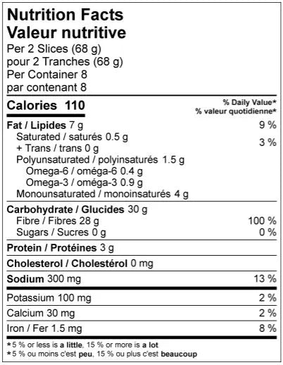 Carbonaut GF Seeded Bread