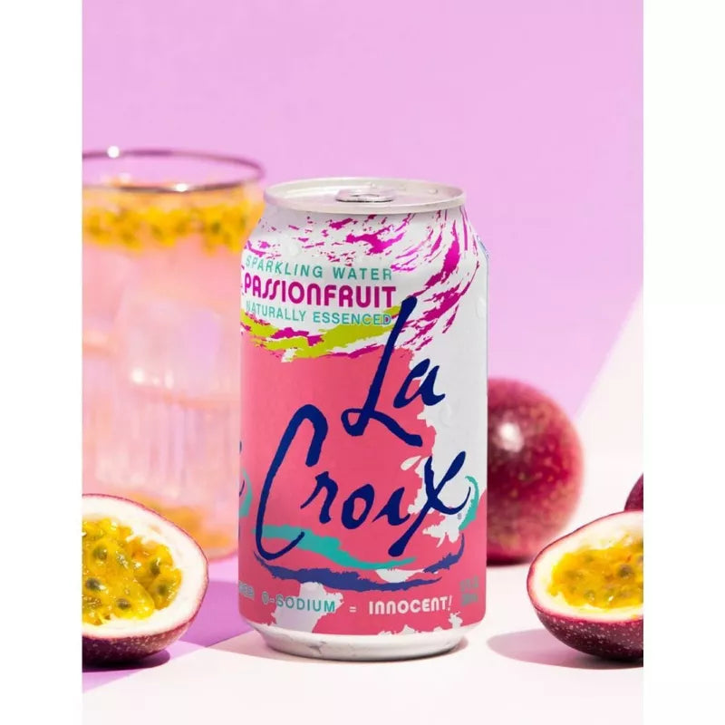 La Croix Passion Fruit Sparkling Water 8 pack