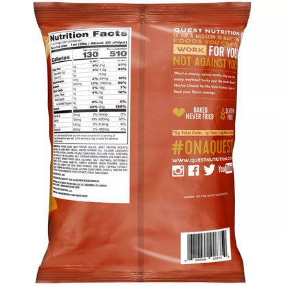 Quest Nacho Tortilla Chips 4 oz