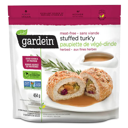 Gardein Stuffed Turkey Herbed 454g