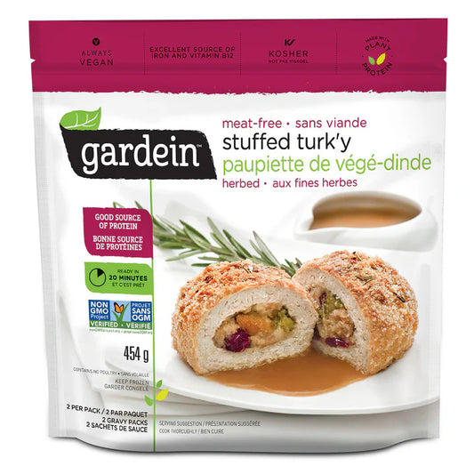 Gardein Stuffed Turkey Herbed 454g
