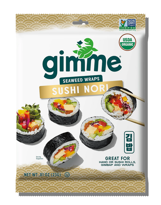 Gim Me Organic Roasted Seaweed Sushi Nori