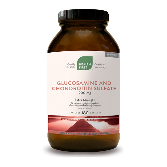 Health First Glucosamine and Chondroitin Sulfate 900gm 180 capsules