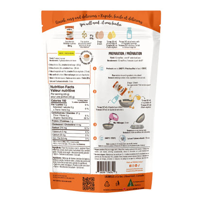 Lulubelle & Co. GF Pumpkin Spice Cupcake Mix 400gm