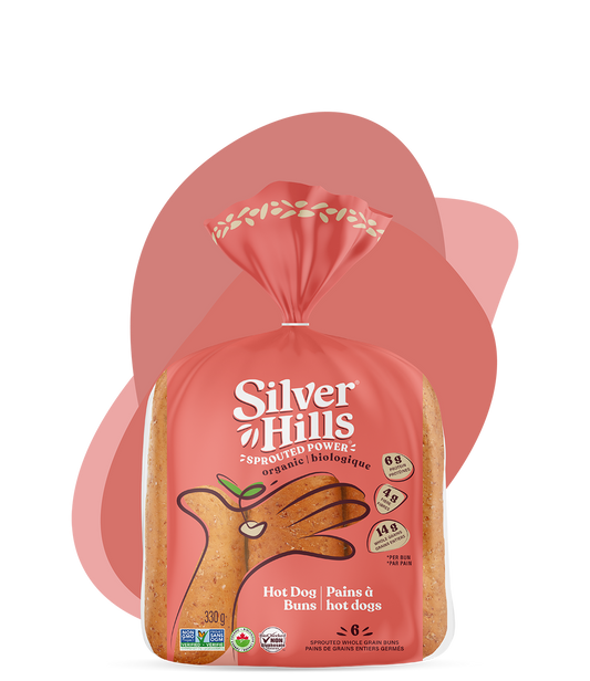 Silver Hills Organic Sprouted Power Hot Dog Buns 330gm
