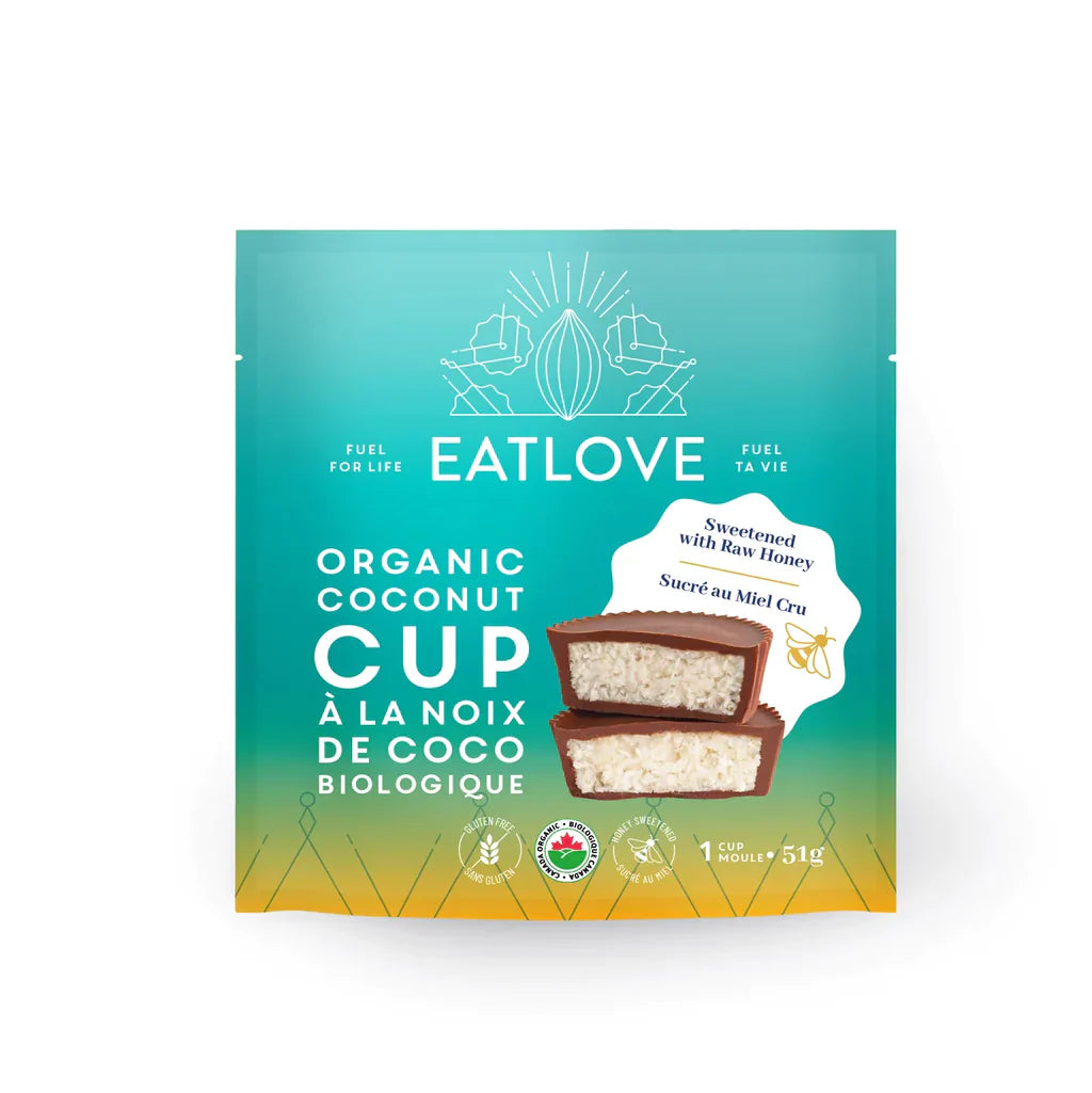 Eat Love Organic Coconut Cup 51gm