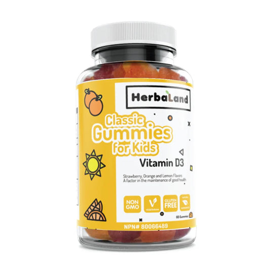 Herbaland Classic Vitamin D3 Gummies