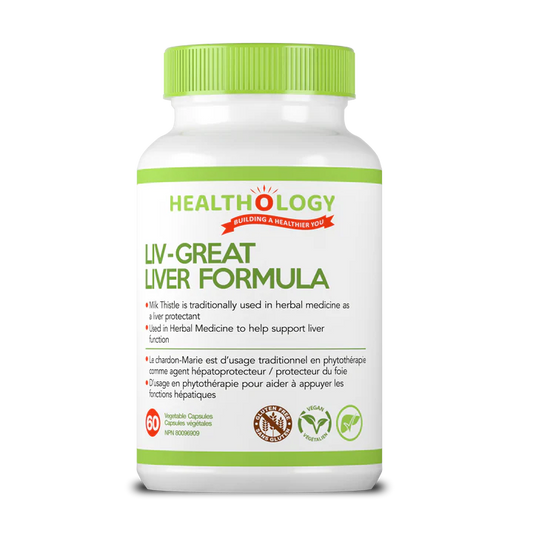 Healthology Liv-Great Liver Formula 60 veg cap