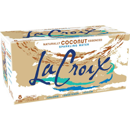 La Croix Coconut Sparkling Water 8 Pack